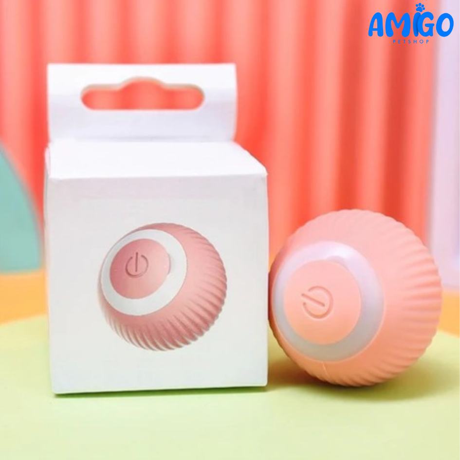 MagicRoll Pet – Bolinha Inteligente de Rolamento Automático