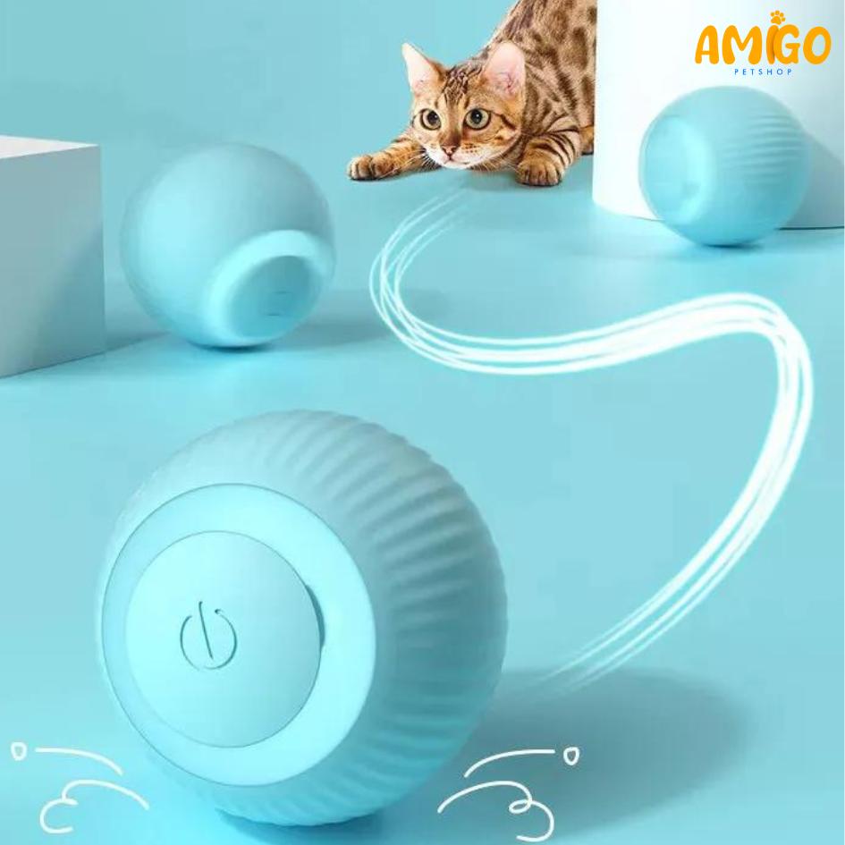 MagicRoll Pet – Bolinha Inteligente de Rolamento Automático