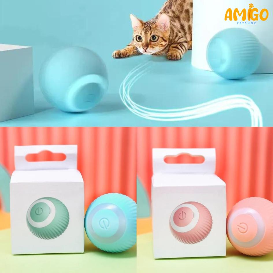 MagicRoll Pet – Bolinha Inteligente de Rolamento Automático