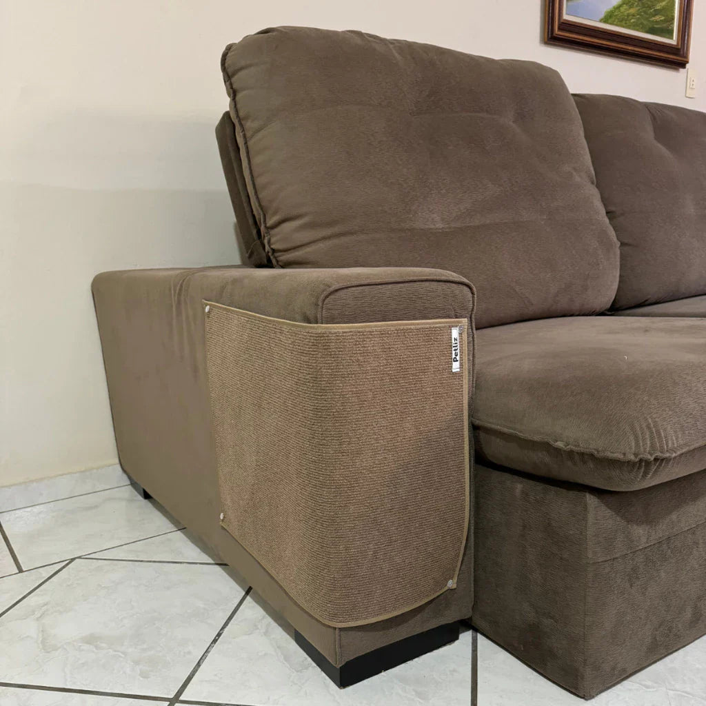 Arranhador Carpete para Gato Protetor Canto Sofá Cama - Petliz