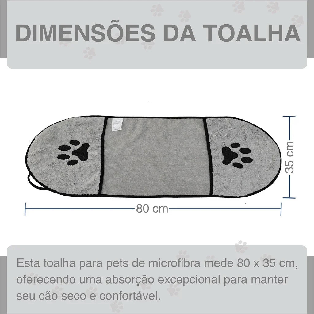 Kit 2 Toalhas para Pets