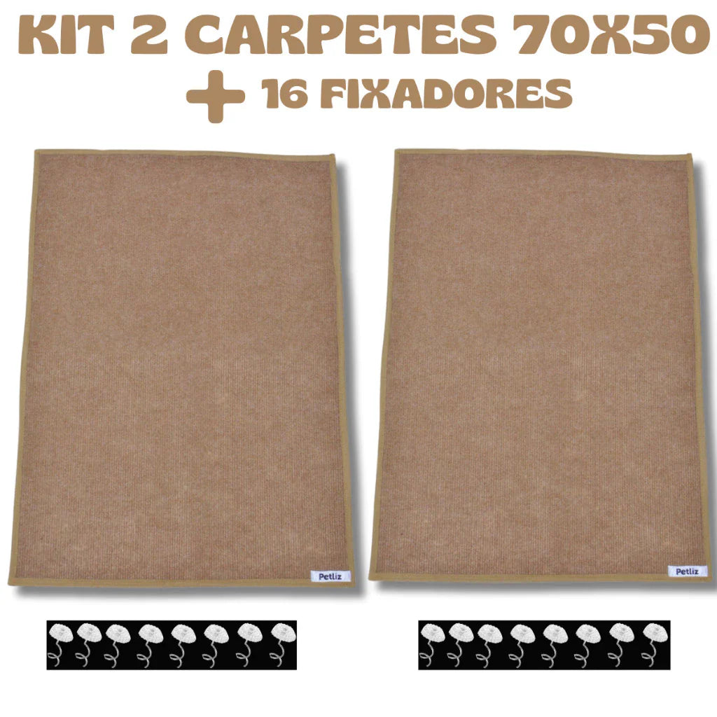 Arranhador Carpete para Gato Protetor Canto Sofá Cama - Petliz