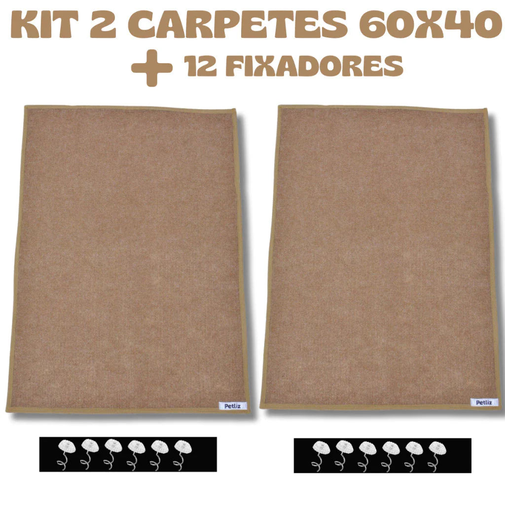 Arranhador Carpete para Gato Protetor Canto Sofá Cama - Petliz